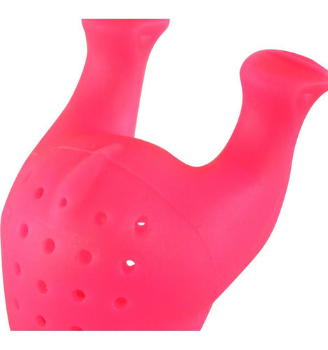 Elefante Infusor De Te De Silicona - Cukin Rosa