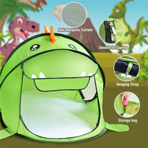Carpa Casa Infantil Norplat - Castillo Para Niño Niña Niños Verde