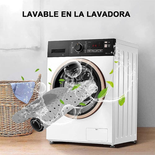 Piso Goma Antideslizante Para Ducha Tinas Alfombra - Norplat - Gris