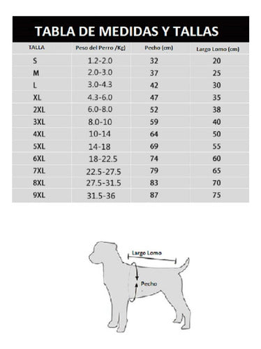 Poleron Capa Con Gorro Perros 6xl A 9xl Chalecos - Norplat Rojo 6xl