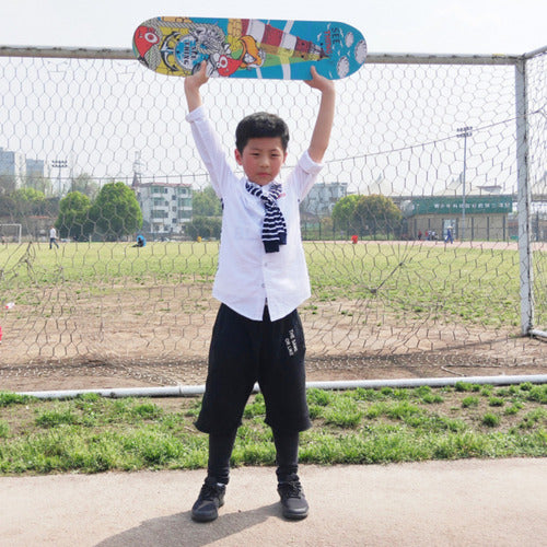 Tabla Skate Skateboard Madera Arce 7 Láminas 32'' - Norplat Perro A4