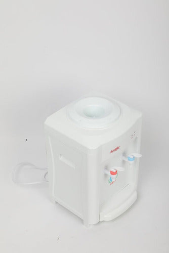 Dispensador Agua Natural Y Caliente Sobremesa 550w - Norplat Blanco