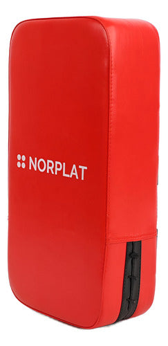 Escudo Taekwondo Karate Muay Thai Para Golpes - Norplat Rojo