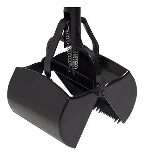 Pala Pinza Grande Recoge Fecas Excremento Mascota - Wuf Negro