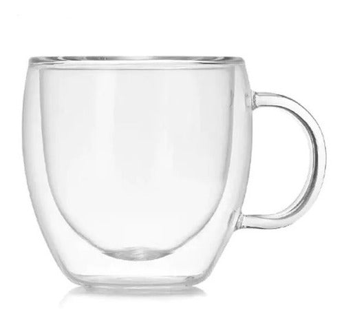Taza Cafe Doble Pared 150ml Frio Caliente - Cukin