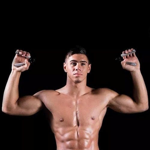 Hand Grip Resistencia Ejercicio Fortalecedor Muñeca Norplat Plateado