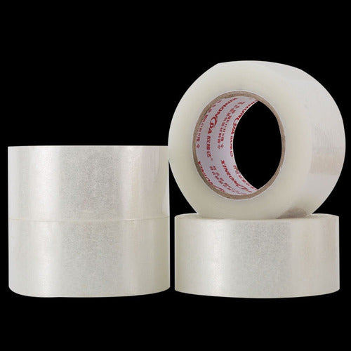 Cintas De Embalaje 12 Unidades Transparente  / Norplat Transparente Liso