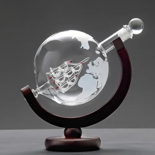Decantador Whisky Norplat Diseño Mundo Vino Tequil Gin Vodka Transparente