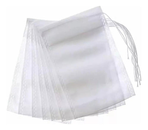 Bolsitas Bolsas Té 1000 Vacías - 5 X 7 Cm - Cukin Blanco