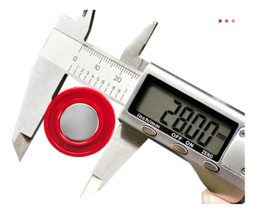 Set 2 Llaves De Seguridad Norplat Trotadora Universal Imán Rojo