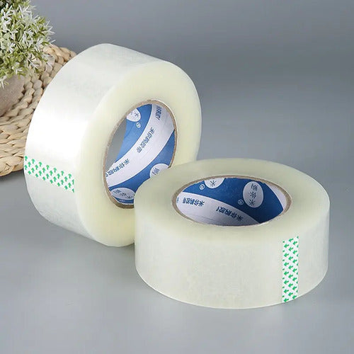 Cintas De Embalaje 12 Unidades Transparente  / Norplat Transparente Liso