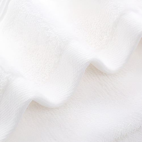 4 Toallas Mano Algodon Peluqueria Hotel Spa 35x75cm Norplat Blanco Lisa