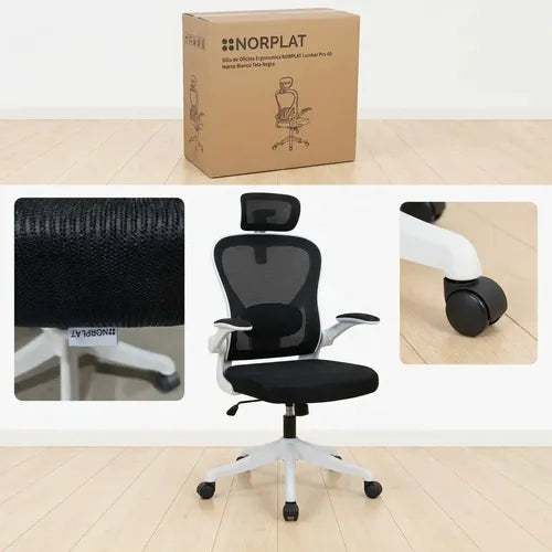 Silla Oficina Escritorio Ergonomica Norplat Lumbar Pro 4d
