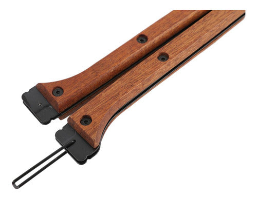 Sierra Japonesa Serrucho Portátil Plegable 30cm - Norplat Marrón