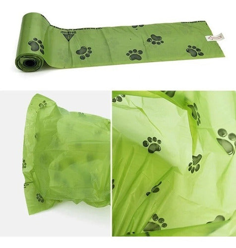 240 Bolsas Biodegradable 16 Rollos Ecologicas Fecas Perro Amarillo