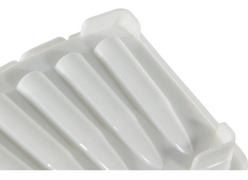 Molde De Plástico Para Balas De Hielo - P/ Botellas - Cukin Blanco