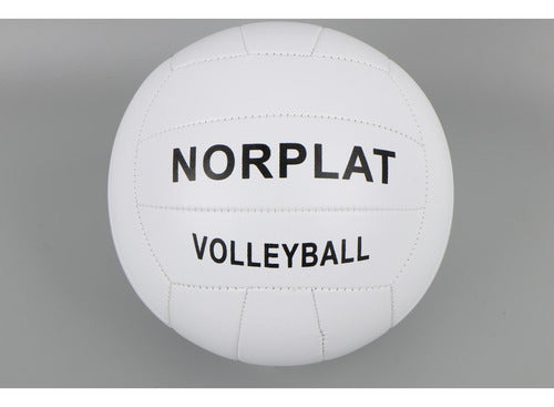 Pelota Volleyball Norplat Balon Voleibol Profesional Clasico Blanco
