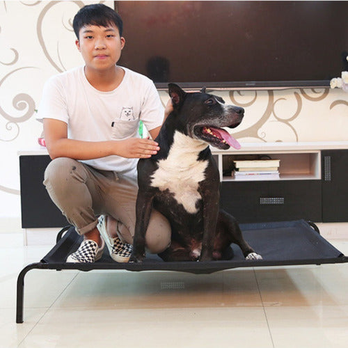 Cama Elevada Altura Para Mascota Perro Gato Talla S - Wuf