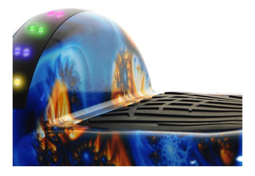 Hoverboard Eciclos Speaker Bluetooth Scooter Diseños Blue Star (azul)