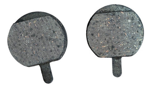 Par De Pastillas De Freno Para Scooter Rebelde Max 2022 Gris
