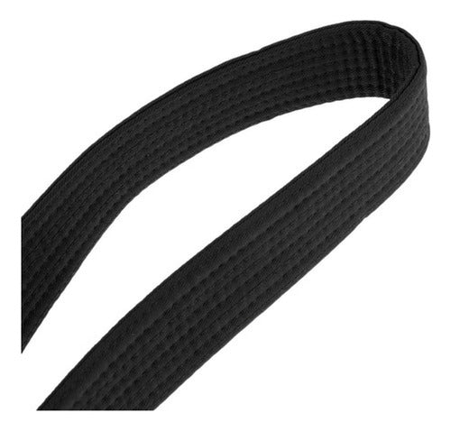 Cinturon Artes Marciales 2.4m Karate Taekwondo Judo Norplat Negro 240cm