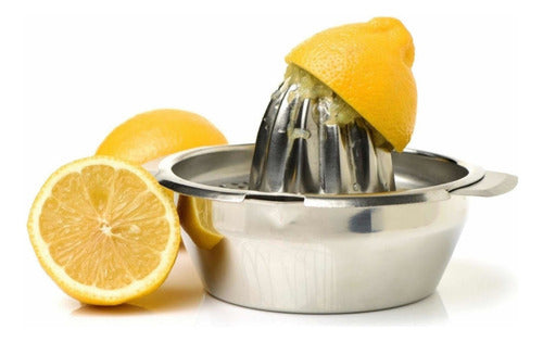 Exprimidor Manual De Limones Naranjas Limon Acero - Norplat
