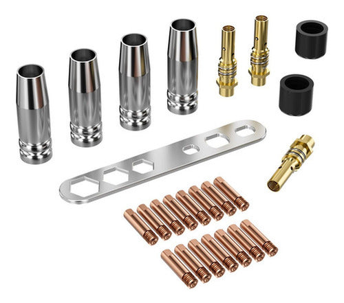 25u Punta Boquilla Contacto Soldadura 15ak Norplat