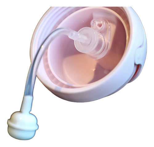 Vaso Antiderrame Norplat Para Bebe Con Bombilla 250ml 360° Celeste León