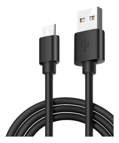Cable Usb 2 Metros De Usb-a A Usb-c Carga Rápida - Norplat Negro