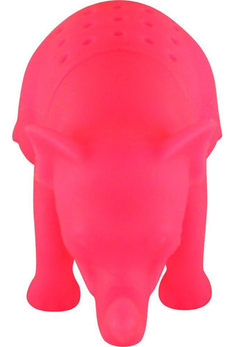Elefante Infusor De Te De Silicona - Cukin Rosa
