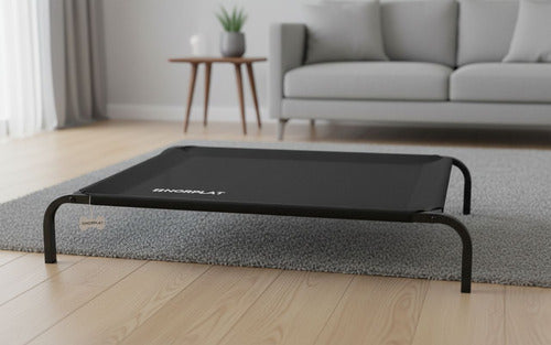 Cama Elevada Altura Para Mascota Perro Gato Talla M Norplat Negro Elevado