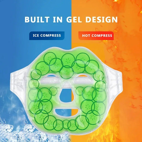 Compresa Facial Compresas Gel Frio Calor Migraña - Norplat 05 - Pepino