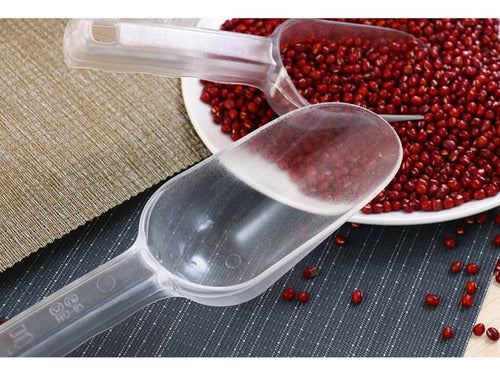 Poruña Pala Plástico Calidad Alimentaria 30 Cm Transparente Transparente