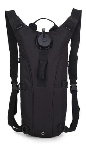 Mochila Hidratacion Camelbak Outdoors + Bolsa Agua - Running Negro Liso