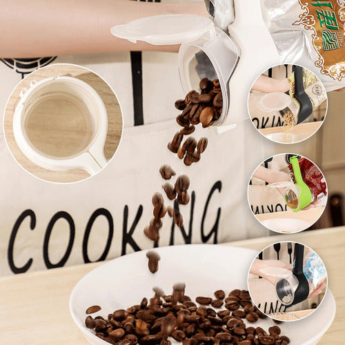 Pack 4 Clips Sella Bolsas Alimentos Con Tapas - Norplat