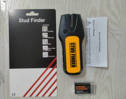 Detector Vigas De Madera, Metal, Cables Electricos - Norplat Naranja