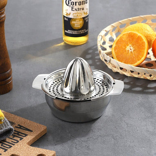 Exprimidor Manual De Limones Naranjas Limon Acero - Norplat
