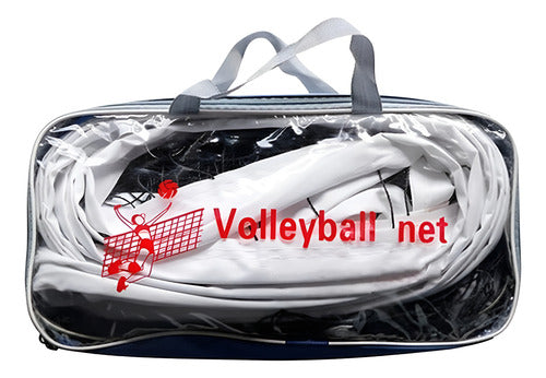 Red De Voleibol - Malla De Voleibol - 9.5 X 1m - Norplat - Negro