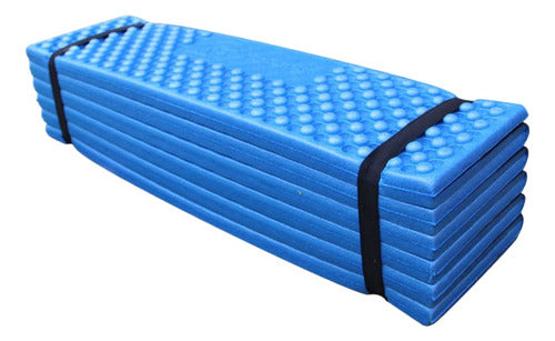 Colchoneta Aislante Termico Para Camping De Espuma - Norplat Azul
