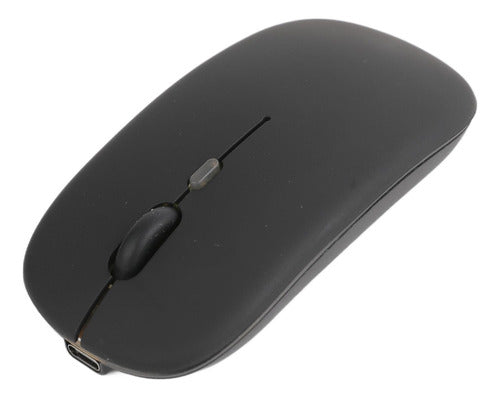 Mouse Bluetooth O Inalámbrico Xusb 2.4g Norplat Recargable Negro