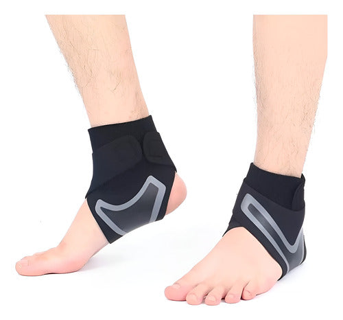 Tobillera X2 Estabilización Esguince Deportivo Transpirable M - Medio
