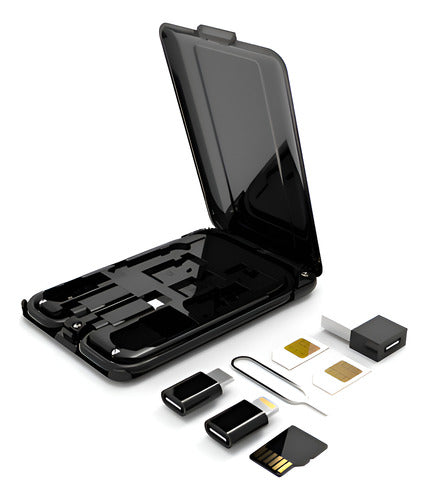 Estuche Cargador Inalambrico Cable Usb-c Para iPhone Norplat Negro