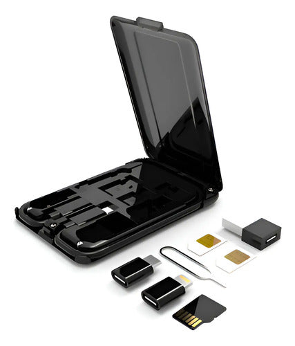Estuche Cargador Inalambrico Cable Usb-c Para iPhone Norplat Negro