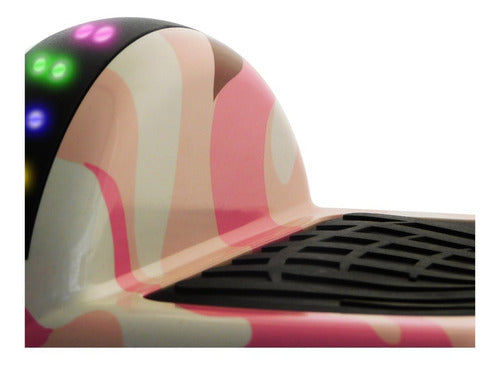 Patineta Smart Balance Speaker Bluetooth - Rebelde Eciclos Pink Camo (rosa)