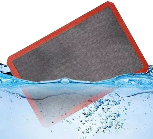 Pack 2 Lamina De Silicona Tapete Horno Microperforado Silpat