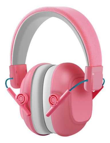 Audífonos Antiruido Niños Y Jóvenes Con Autismo Tdah Norplat Rosa