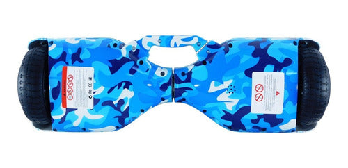 Hoverboard Eciclos Speaker Bluetooth Scooter Diseños Azul Militar