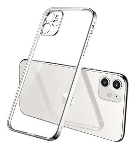 Carcasa Transparente Para iPhone 12 Pro Agua Liso