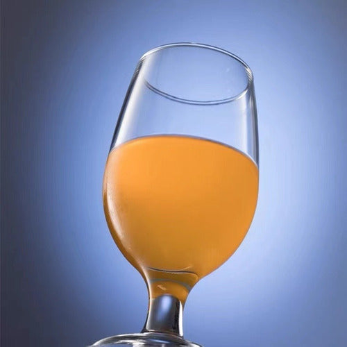 Set 6 Copas Cervezas Belgas Belguim 435ml - Cukin Transparente