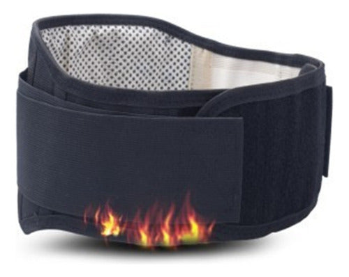 Faja Lumbar Cinturón - Genera Calor - Lumbalgia - Norplat S